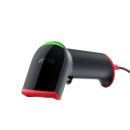 Сканер штрихкода беспроводной АТОЛ Impulse 12 BT (2D, чёрный, Bluetooth, без подставки, упаковка 1 шт.) (Bluetooth).V2