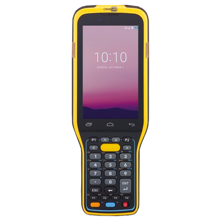 Терминал сбора данных CipherLAB RK95-X8-28K, Android 12, с камерой (NFC, Bluetooth, Wi-Fi, двумерный счит-тель дальнего действия - Zebra SE4850,  в комплекте с кабелем SNAP-ON и БП)